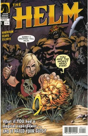 The Helm 1 published by Dark Horse with cover art by Bart Sears