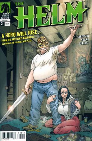 The Helm 2 published by Dark Horse with cover art by Bart Sears