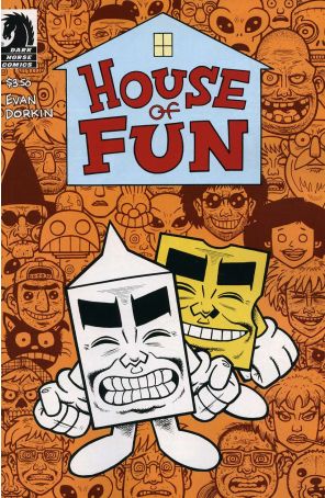 House of Fun 1 published by Dark Horse with cover art by Evan Dorkin