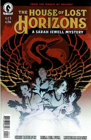 The House of Lost Horizons 4 published by Dark Horse with cover art by Christopher Mitten