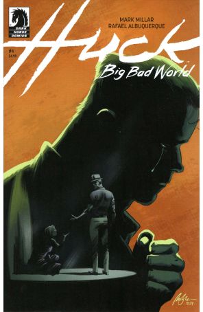Huck: Big Bad World 4A published by Dark Horse with cover art by Rafael Albuquerque