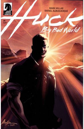 Huck: Big Bad World 6A published by Dark Horse with cover art by Rafael Albuquerque