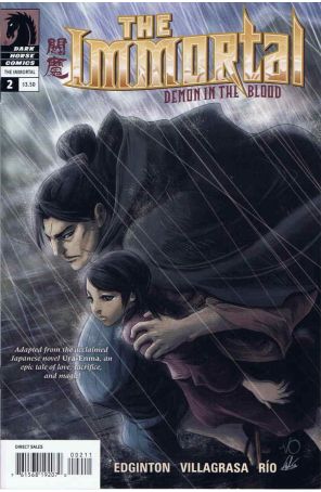 Immortal: Demon in the Blood 2 published by Dark Horse with cover art by Long Vo