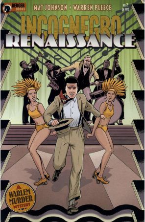 Incognegro: Renaissance 2 published by Dark Horse with cover art by Warren Pleece
