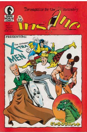 Insane 1 published by Dark Horse with cover art by Jim Bradrick