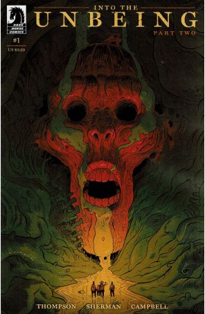 Into the Unbeing: Part Two 1A published by Dark Horse with cover art by Hayden Sherman