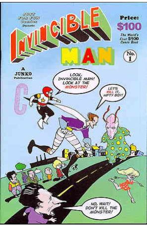 Invincible Man 1 published by Dark Horse