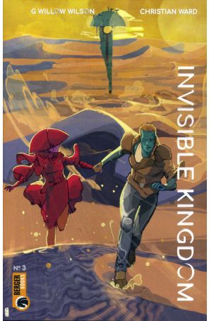 Invisible Kingdom 3 published by Dark Horse with cover art by Christian Ward