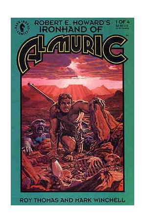 Ironhand of Almuric 1 published by Dark Horse with cover art by Tim Conrad
