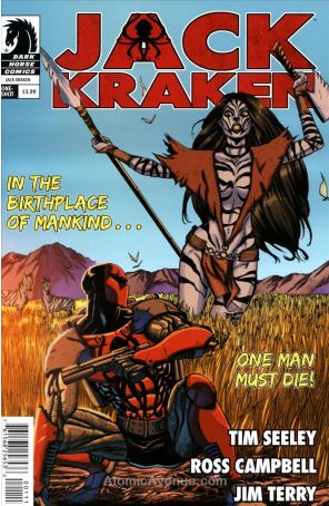 Jack Kraken 1 published by Dark Horse with cover art by Tim Seeley