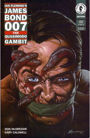 James Bond 007: The Quasimodo Gambit 2 published by Dark Horse with cover art by Christopher Moeller