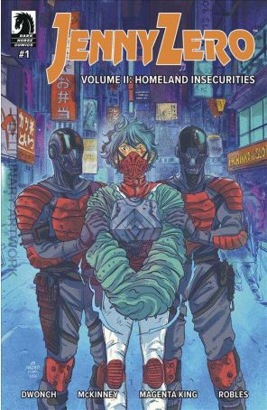 Jenny Zero II 1 published by Dark Horse with cover art by Magenta King