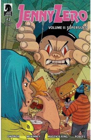 Jenny Zero II 2 published by Dark Horse with cover art by Magenta King