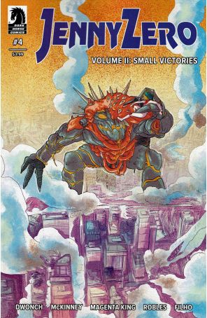 Jenny Zero II 4 published by Dark Horse with cover art by Magenta King