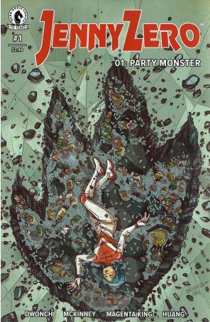 Jenny Zero 1 published by Dark Horse with cover art by Magenta King