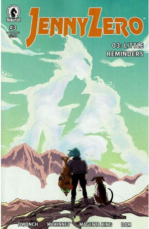 Jenny Zero 3 published by Dark Horse with cover art by Magenta King