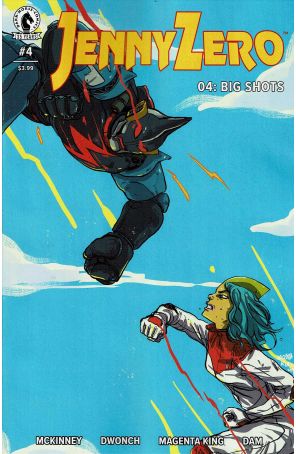 Jenny Zero 4 published by Dark Horse with cover art by Magenta King