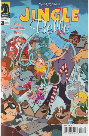 Jingle Belle (Dark Horse) 2 published by Dark Horse with cover art by Jose Garibaldi
