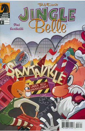 Jingle Belle (Dark Horse) 3 published by Dark Horse with cover art by Jose Garibaldi
