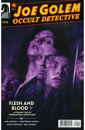 Joe Golem: Flesh and Blood 1 published by Dark Horse with cover art by David Palumbo