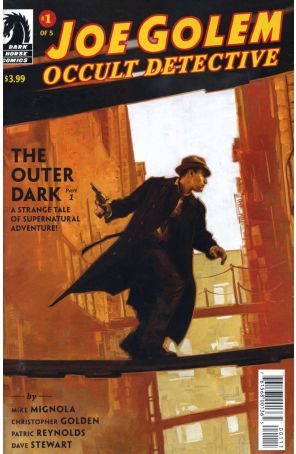 Joe Golem: The Outer Dark 1 published by Dark Horse with cover art by David Palumbo
