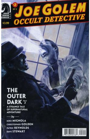 Joe Golem: The Outer Dark 2 published by Dark Horse with cover art by David Palumbo