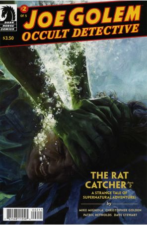 Joe Golem 2 published by Dark Horse with cover art by David Palumbo