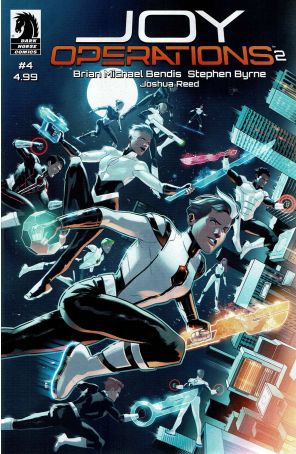 Joy Operations 2 4A published by Dark Horse with cover art by Stephen Byrne