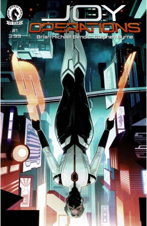 Joy Operations 1A published by Dark Horse with cover art by Stephen Byrne