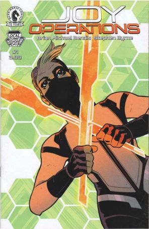 Joy Operations 1D published by Dark Horse with cover art by Tyler Boss