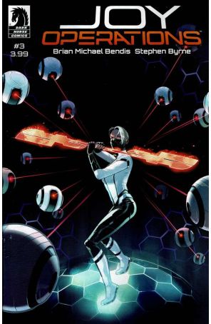 Joy Operations 3A published by Dark Horse with cover art by Stephen Byrne