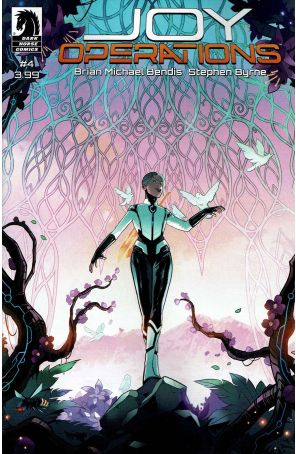 Joy Operations 4A published by Dark Horse with cover art by Stephen Byrne