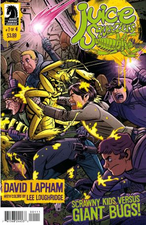 Juice Squeezers 1 published by Dark Horse with cover art by David Lapham