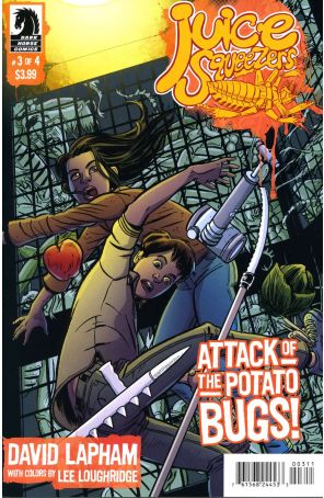 Juice Squeezers 3 published by Dark Horse with cover art by David Lapham