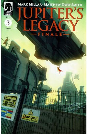 Jupiter's Legacy: Finale 3A published by Dark Horse with cover art by Lee Carter