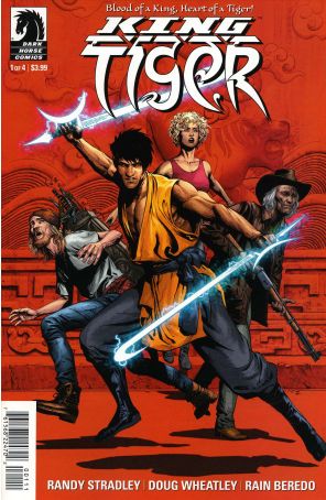 King Tiger 1 published by Dark Horse with cover art by Doug Wheatley