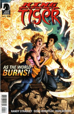 King Tiger 4 published by Dark Horse with cover art by Doug Wheatley