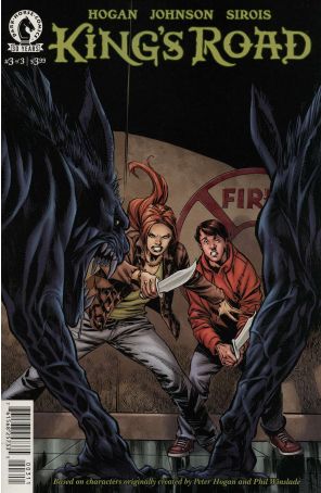 King's Road 3 published by Dark Horse with cover art by Staz Johnson
