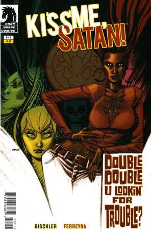 Kiss Me, Satan 2 published by Dark Horse with cover art by Dave Johnson