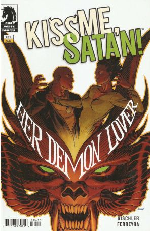Kiss Me, Satan 4 published by Dark Horse with cover art by Dave Johnson