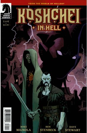 Koshchei in Hell 1 published by Dark Horse with cover art by Ben Stenbeck