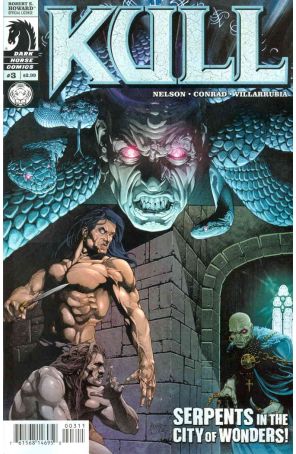 Kull 3 published by Dark Horse with cover art by Andy Brase