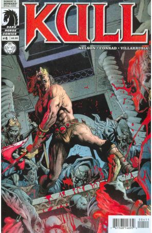 Kull 4 published by Dark Horse with cover art by Will Conrad