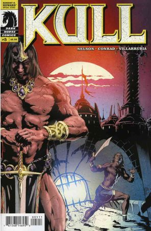 Kull 5 published by Dark Horse with cover art by Will Conrad