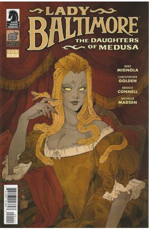 Lady Baltimore: The Daughters of Medusa 1 published by Dark Horse with cover art by Abigail Larson