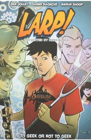 Larp TPB 1 published by Dark Horse with cover art by Marlin Shoop