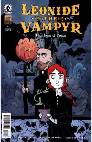 Leonide the Vampyr: The House of Yonda 2A published by Dark Horse with cover art by Rachele Aragno