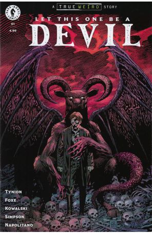Let This One Be a Devil 1B published by Dark Horse with cover art by Piotr Kowalski