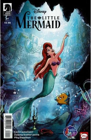 Little Mermaid (Dark Horse) 1 published by Dark Horse with cover art by Zulema Scotto Lavina