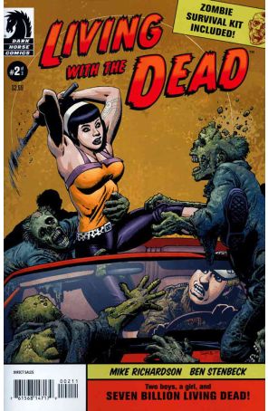 Living with the Dead 2 published by Dark Horse with cover art by Richard Corben